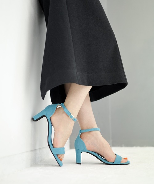 ☆ドイツ発*ZARA*プラットフォームアンクルストラップサンダル/R セール】プラットフォームアンクルストラップサンダル（サンダル