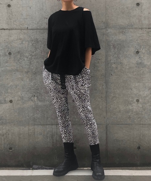 パンツ 「 KariAng / カリアング 」 レオパードカットジョキニー 