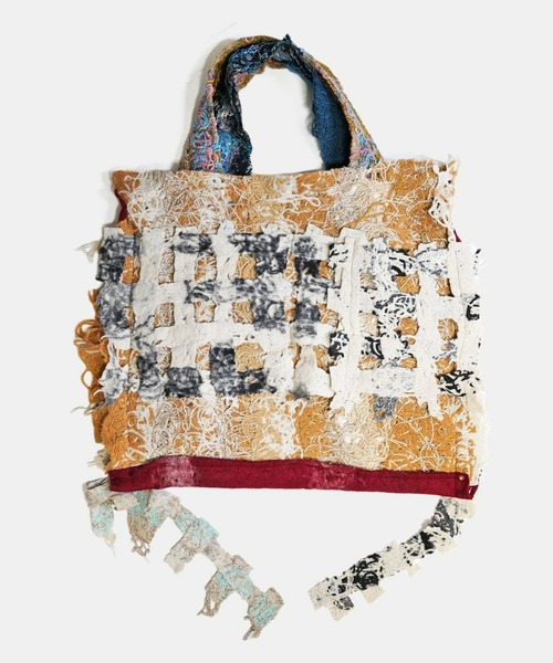 トートバッグ 「Vitelli」DOOMBOH PATCHWORK TOTE BAG メンズ 