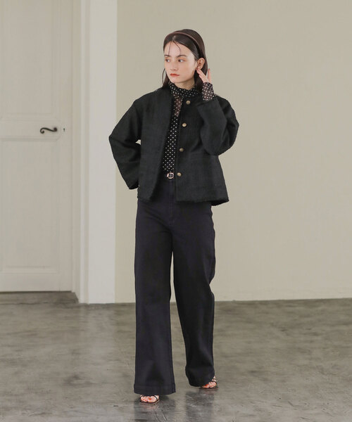 La TOTALITE（ラ トータリテ） ジャケット ノーカラージャケット