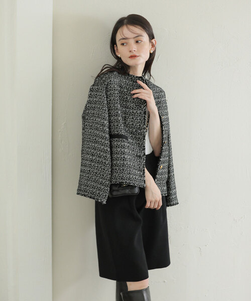 La TOTALITE（ラ トータリテ） ジャケット ノーカラージャケット