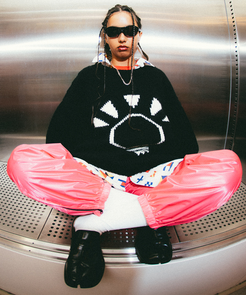 ニット 【MacMahon.K.M / マクマホンニッティングミルズ】別注 Crew Neck Knit-Lamp MacMahon マクマホンニッティングミルズ 別注 Crew Neck Knit JOINT