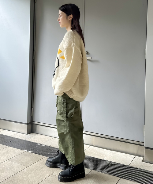 ニット 【MacMahon.K.M / マクマホンニッティングミルズ】別注 Crew Neck Knit-Lamp MacMahon マクマホンニッティングミルズ 別注 Crew Neck Knit JOINT