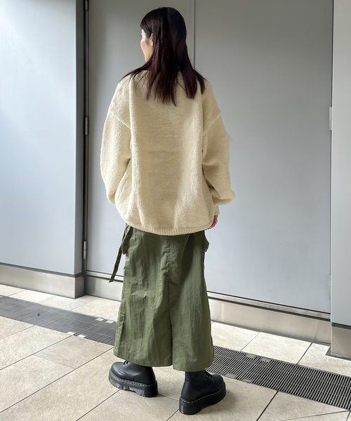 ニット 【MacMahon.K.M / マクマホンニッティングミルズ】別注 Crew Neck Knit-Lamp MacMahon マクマホンニッティングミルズ 別注 Crew Neck Knit JOINT