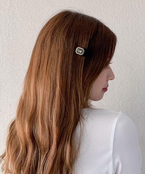 ヘアクリップ ビジュー ミニヘアクリップ : ZOZOTOWN Yahoo!店