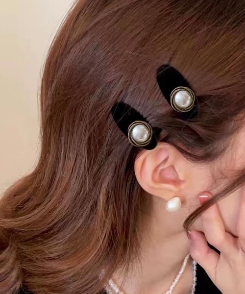 ヘアクリップ ビジュー ミニヘアクリップ : ZOZOTOWN Yahoo!店 - 通販