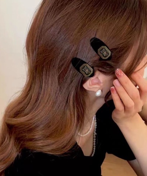 ヘアクリップ ビジュー ミニヘアクリップ : ZOZOTOWN Yahoo!店 - 通販