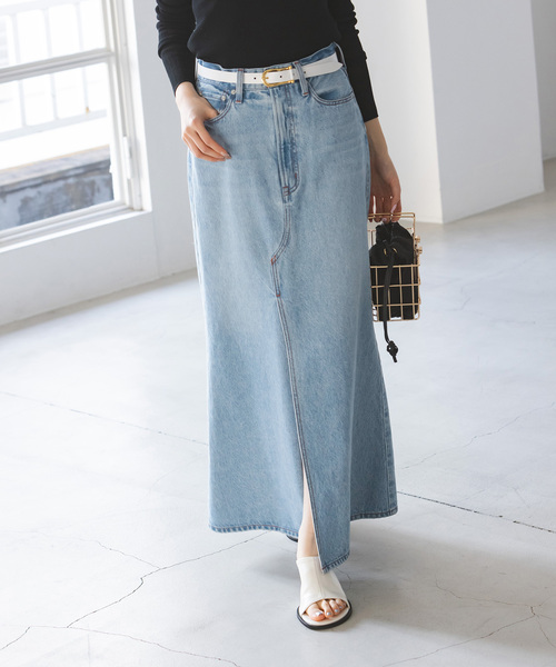 NOBLE別注ニードバイヘリテージ BETH デニムスカート 24 NEEDBY heritage デニムスカート 「NOBLE別注」 NEED by