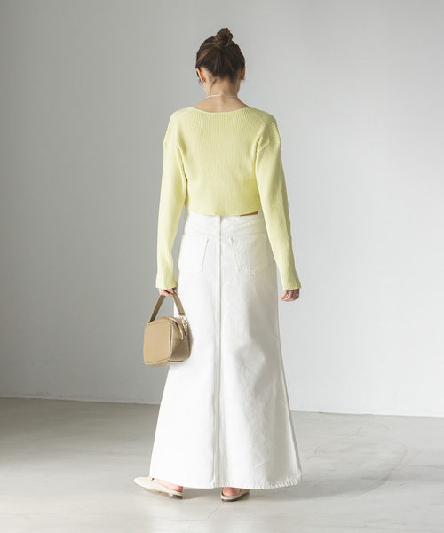 Noble NEEDBY heritage KATHY デニムスカート NEEDBY heritage スカート デニム NEED BY heritage/ニードバイ