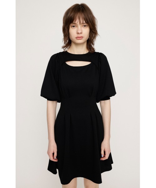 SLY ワンピース FRONT OPEN TUCK SLEEVE S/OP フロント オープン
