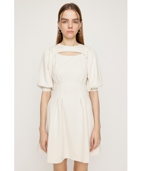 SLY ワンピース FRONT OPEN TUCK SLEEVE S/OP フロント オープン