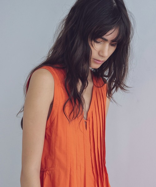 ifmeh tuck dress タックドレス IFMEH】 Tuck dress 2024SS ブラック - メルカリ
