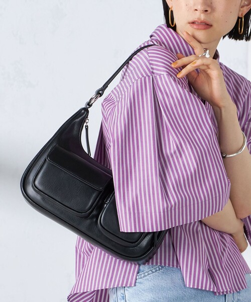 SHIPS ショルダーバッグ バッグ NUCLE: LUE レディース