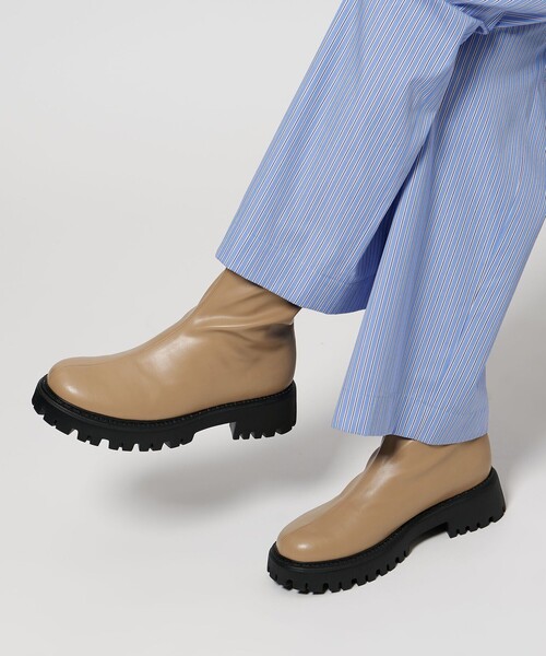 UNITED ARROWS ALLWEATHER 厚底 サイドゴア ブーツ 38 UNITED ARROWS ALLWEATHER 厚底 サイドゴア ブーツ 38