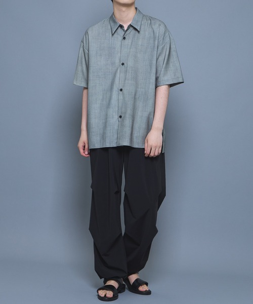UNITED TOKYO シャツ URBAN DYED シャツ｜セットアップ着用可能 メンズ 