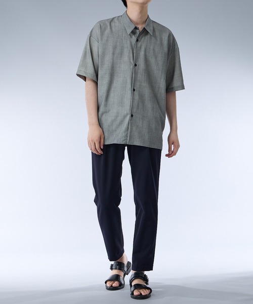 UNITED TOKYO シャツ URBAN DYED シャツ｜セットアップ着用可能 メンズ 