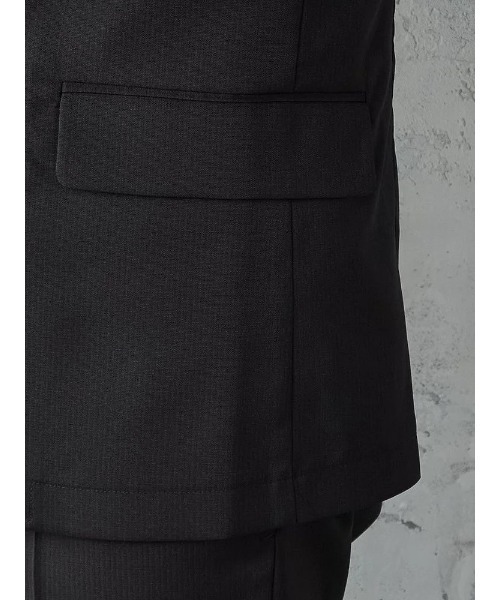 新品 定価9.3万円 コムサメン 日本製 ブラック 2B セットアップ スーツ Perfect Suit FActory セットアップ 軽量プチプラセットアップ