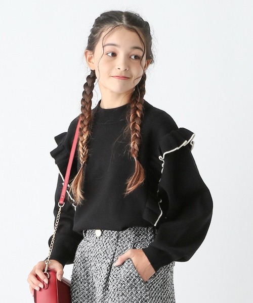 GLOBAL WORK（グローバルワーク） ニット セーター メルティフリル