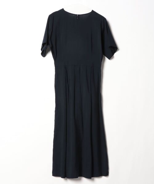 Demi-Luxe BEAMS」 半袖ワンピース 36 ネイビー レディース : 85130920  
