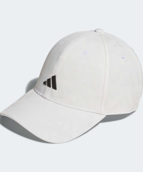 ADIDAS アティレニウム フラットフリム クラフィックキャッフ キャップ 帽子 モノグラム グラフィック キャップ「adidas Golf