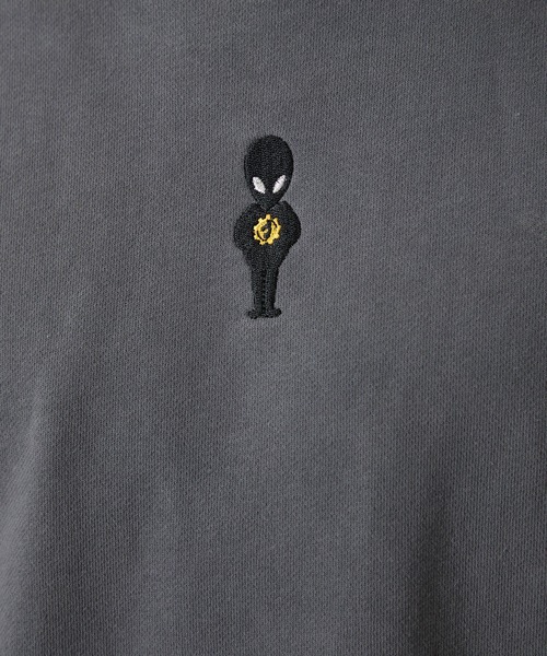 JieDa トレーナー スウェット PIGMENT ALIEN SWEAT CREW メンズ  
