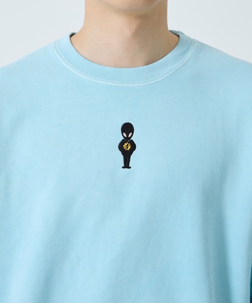 JieDa（ジエダ） トレーナー スウェット PIGMENT ALIEN SWEAT CREW