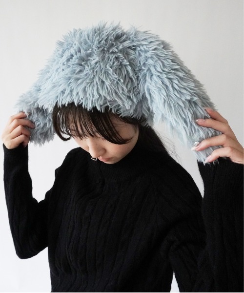 aiko着用 トリココムデギャルソン ボアニット帽 レア aiko着用 トリコ