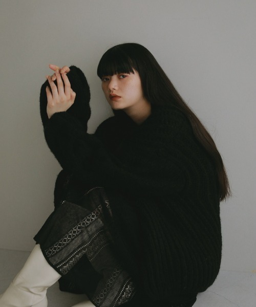 CASA FLINE（カーサフライン） ニット セーター アルパカハンドニット