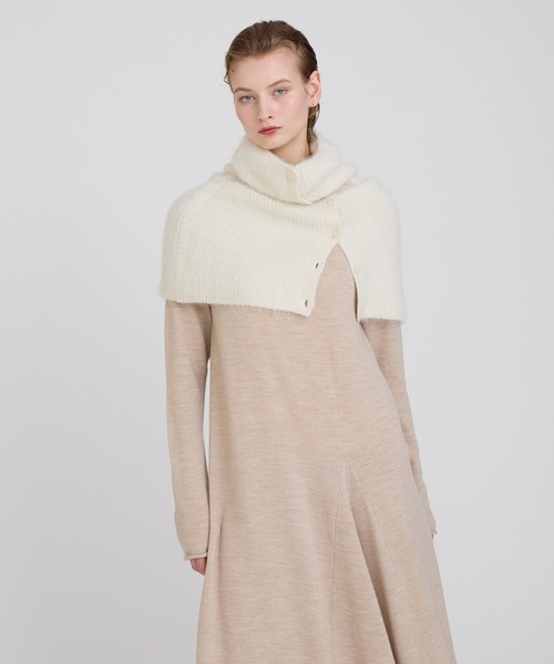 美品*ハウスオブロータス*2017AW オーバーサイズ ニットワンピース フレアニットワンピース（30242014230） | HOUSE OF LOTUS