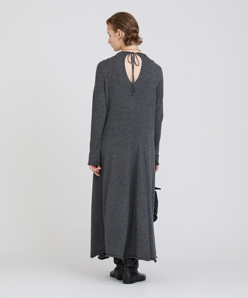 美品*ハウスオブロータス*2017AW オーバーサイズ ニットワンピース フレアニットワンピース（30242014230） | HOUSE OF LOTUS