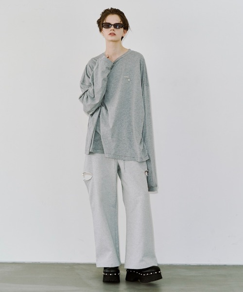 JOSE MOON（ジョゼムーン） スウェットパンツ ジャージ SLIT SWEAT