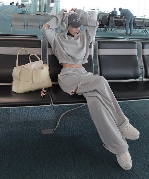JOSE MOON（ジョゼムーン） ワイドパンツ スウェットパンツ ジャージ