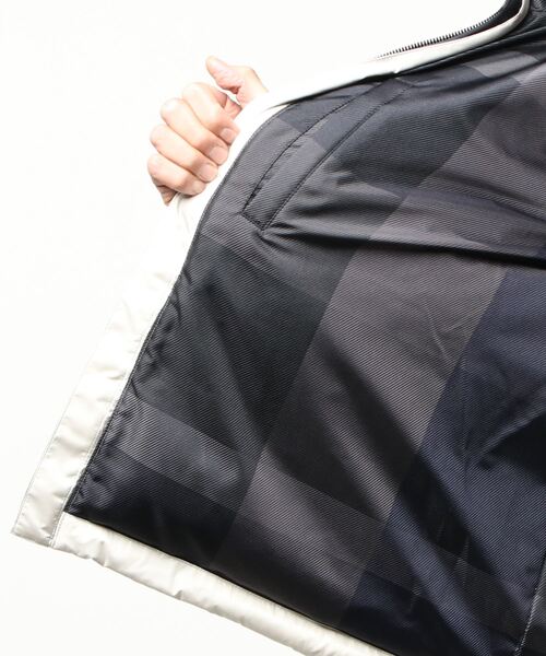 BLACK LABEL CRESTBRIDGE」 ダウンジャケット M ブラウン メンズ 