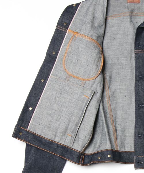 Nudie Jeans デニムジャケット gジャン Danny Ace Selvage Denim