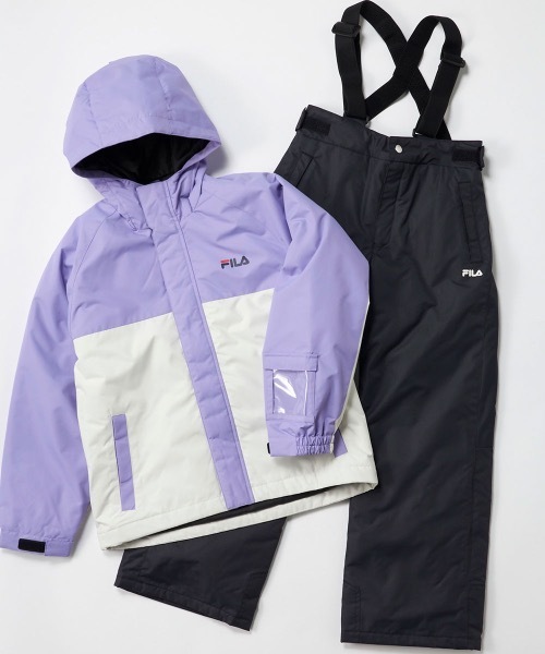 FILA 「FILA/フィラ」キッズスノーウェア上下セット スキー