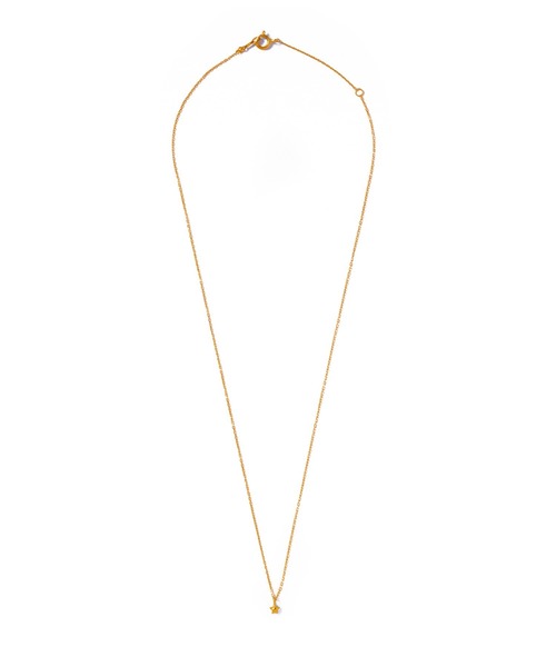 ネックレス 「les bon bon」K18 petit etoile necklace BOB572 レディースの画像