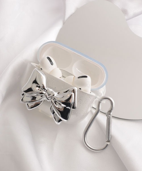 AirPods本体 シルバー オーバーイヤー型 シルバー ワイヤレス