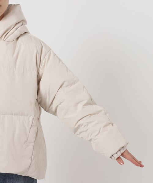 La TOTALITE（ラ トータリテ） ダウン ダウンジャケット プリーツ