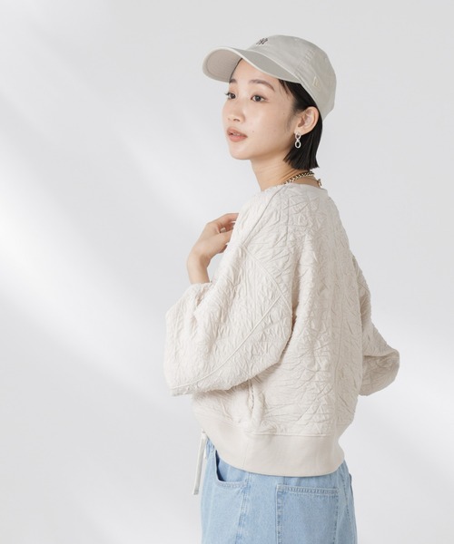 tシャツ 「追加生産」フクレジャガードカットトップス(セットアップ可) レディース | NANO universe | 13