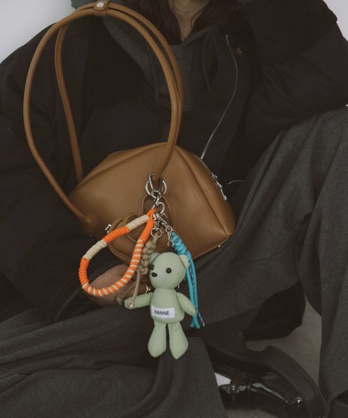 HANNE ショルダーバッグ バッグ ポーチコンビロングハンドルボストン