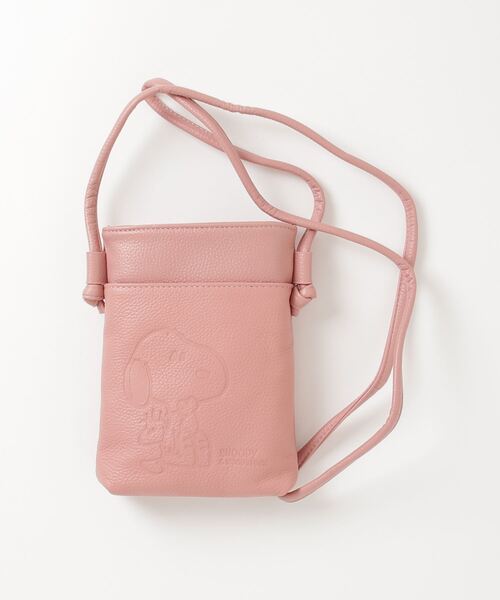 SNOOPY（スヌーピー） ウエストポーチ ウエストバッグ SNOOPY LEATHER