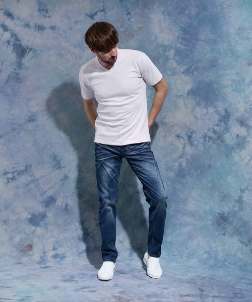 ジーンズ スキニーストレッチデニムパンツ メンズ