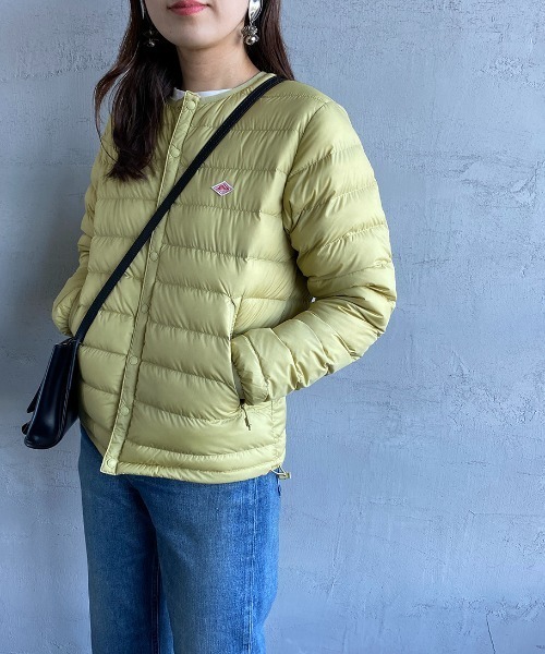 Danton（ダントン） ダウンジャケット M ベージュ レディース