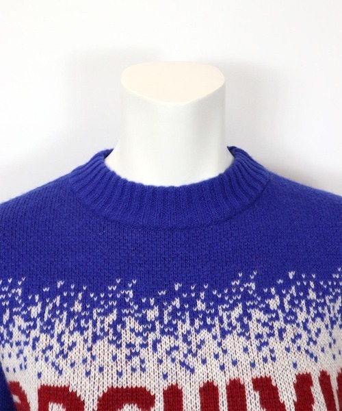 archivio（アルチビオ） ニット セーター ウール混3色ジャガード