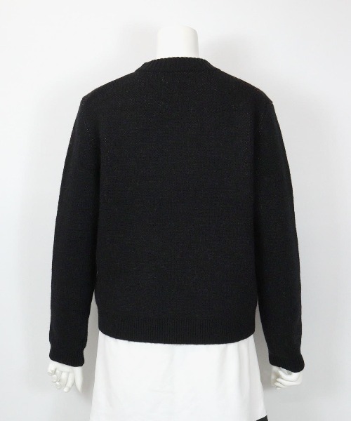 archivio（アルチビオ） ニット セーター ウール混3色ジャガード