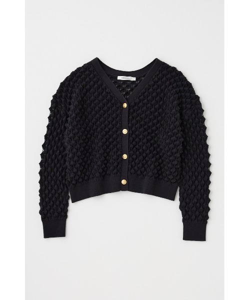 マウジー moussy ループカーディガン MOUSSY（マウジー）の「LOOP ACCENT ニットカーディガン（カーディガン