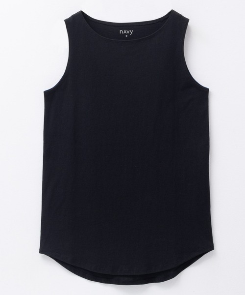 CRONOS メッシュタンクトップ ネイビー/イエロー貴重な日本製 CRONOS Mesh back sleeveless【BLACK×YELLOW】