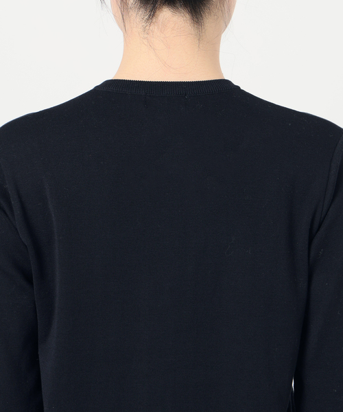 IENA カーディガン Mer cotton セーターマシン クルー