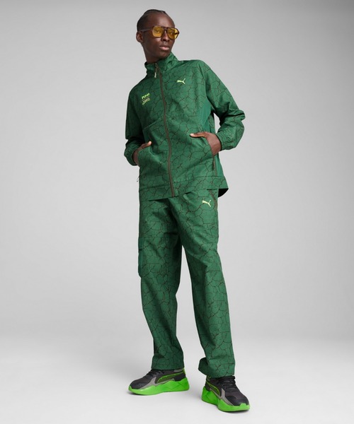 PUMA ジャージ　トラックジャケット　グリーン PUMA ジャージ PUMA/プーマ FOR THE FANBASE T7 トラック
