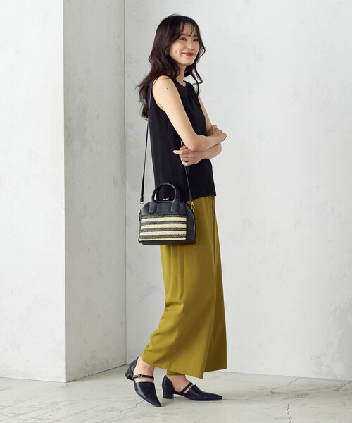 「MONO COMME CA」 2WAYバッグ FREE キャメル レディース_画像2